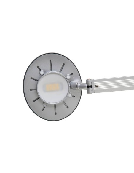 Lampada da scrivania MAUL a LED MAULspace, dimmerabile alluminio argento 6 W, 480 Lm, 4000K - Z800062