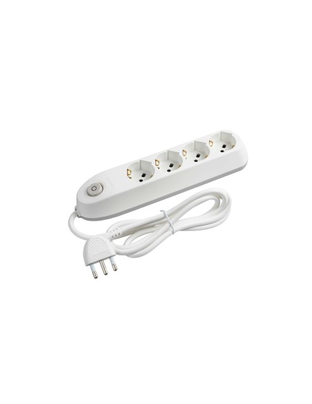 MULTIPRESA POKER-4 P40, INT BIANCO