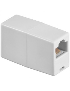Accoppiatore Telefonico 8 poli Pin to Pin F/F Avorio
