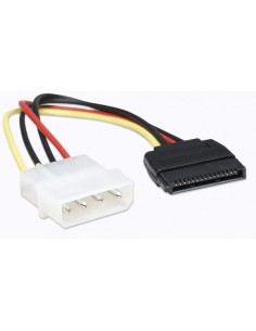 Cavo alimentazione SATA Molex 4pin M/SATA 15pin F 2