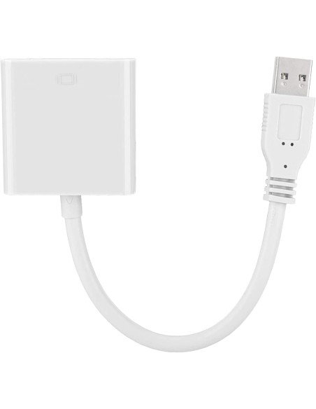 Cavo Convertitore Adattatore da USB 3.2 USB A Maschio a VGA Femmina