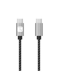 Cavo USB-C™ Maschio 2.0 / USB-C™ Maschio 3A 1 m Alluminio