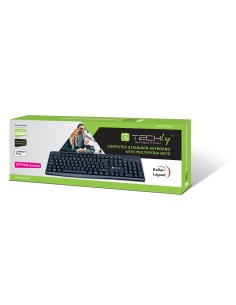Tastiera USB 104 Tasti + 9 Multimediali 2