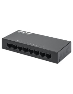 Switch Hub Ethernet 10/100Mbps 8 Porte Desktop in Metallo
