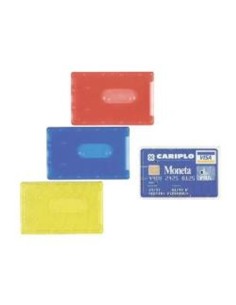 CF100 PORTACARDS RIGIDO PVC TRASP