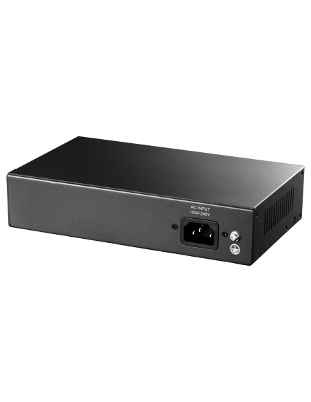 Switch Gigabit PoE+ 5 Porte con 1 Slot SFP, GS1005PTS1