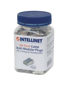 Confezione da 90 Plug Modulari Cat.6A RJ45 STP 2