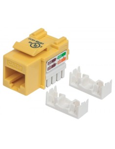 Frutto Keystone RJ45 Cat5e UTP Giallo