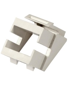 Adattatore Keystone SC/LC Simplex Bianco