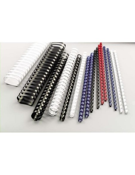 CF100 DORSI PLASTICI 6MM NERO