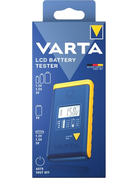 Tester Digitale con LCD Per Batterie
