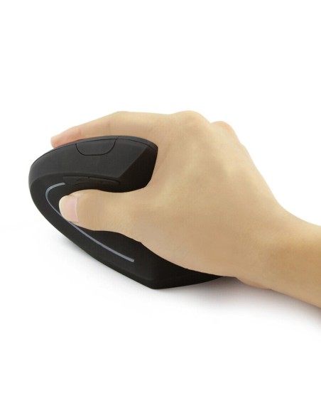 Mouse Verticale Ottico Wireless 1600 Dpi Ergonomico