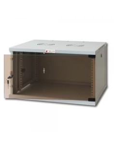 Armadio Rack 19'' a Muro 9U prof. 450 Grigio Assemblato