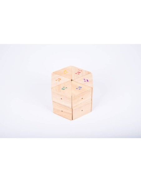 Coppie di prismi triangolari Commotion TickiT - conf. 12 pz - da associare in base alla sonorità - 73277