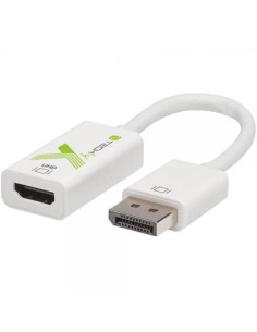 Adattatore Attivo Displayport 1.2 Maschio HDMI Femmina 4K 60Hz 15 cm Bianco