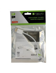 Adattatore Attivo Displayport 1.2 Maschio HDMI Femmina 4K 60Hz 15 cm Bianco 2