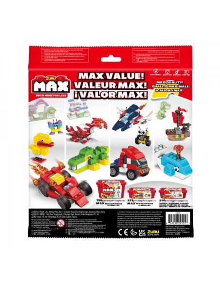 MAX BUILD - BASI GIOCO 2COL ASST