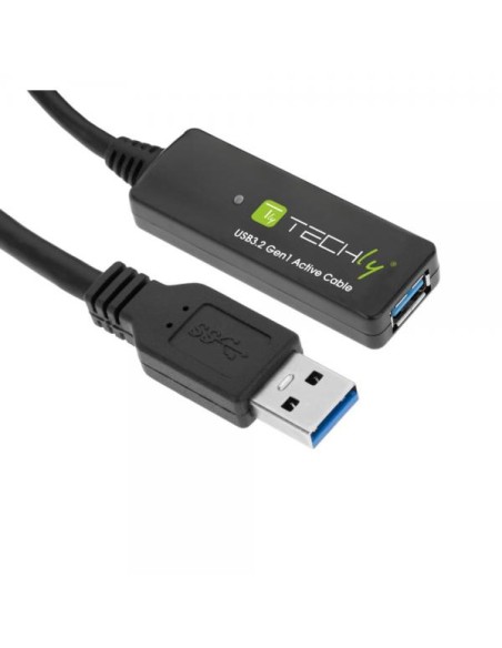 Cavo Prolunga Attivo USB3.2 SuperSpeed+ Estensore di Segnale 10m Nero
