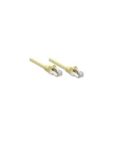 Cavo di rete Patch in Rame Schermato Cat. 5e Giallo F/UTP 1 m
