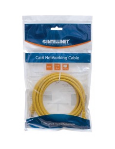 Cavo di rete Patch in Rame Schermato Cat. 5e Giallo F/UTP 1 m 2