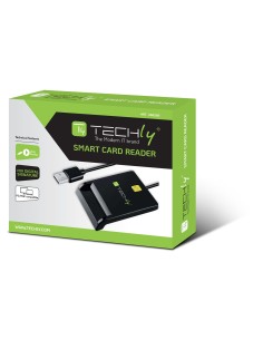 Lettore di Smart Card USB Esterno Nero 2