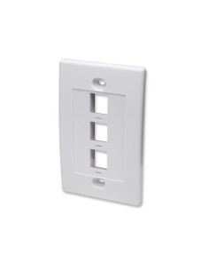 Placca Porta Frutti 3 Posti Mod.503 Bianco