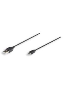 Cavo USB 2.0 A maschio/mini B 5 pin maschio 3 m Nero