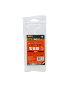 Fascette farmacavo in nylon Emi - colore bianco - conf. 40 pezzi