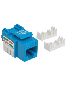 Frutto Keystone RJ45 Cat.6 UTP non schermato Blu 2