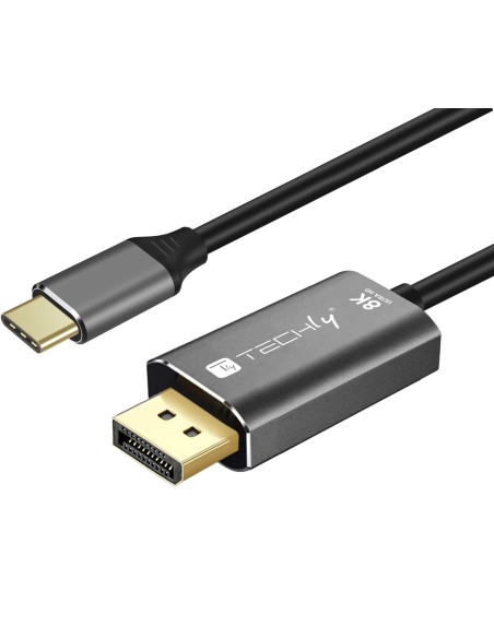 Cavo Adattatore USB-C™ 3.2 a Displayport 1.4 8K@60Hz 1,8 m