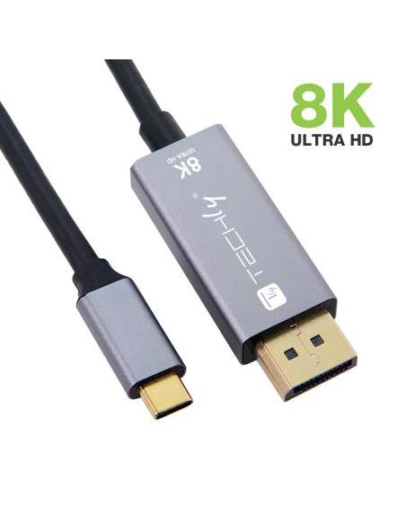 Cavo Adattatore USB-C™ 3.2 a Displayport 1.4 8K@60Hz 1,8 m