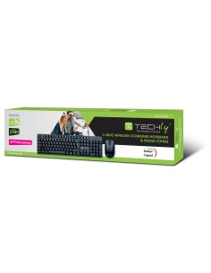 Kit Tastiera e Mouse Wireless Nero 2