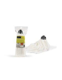 Mop in viscosa Perfetto Factory 160 g bianco / coccia grigia 0028C