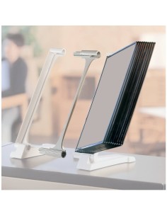 Modulo di estensione per leggìo Q-Connect Quickfind grigio chiaro + 10 pannelli A4 - KF06006 2
