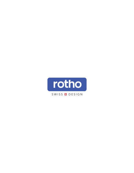 Contenitore Rotho portaoggetti con coperchio e ruote nero/trasparente 57 L 59,5x40x37 cm - F600179