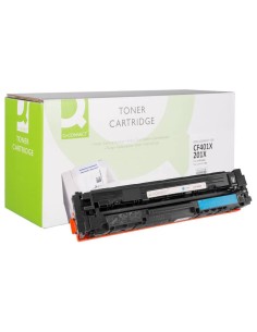 Toner alta resa Q-Connect compatibile con HP CF401X - ciano K15833QC 2