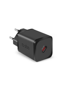 Caricatore da parete SBS 1xType-C 45W - nero TETRGAN1C45W