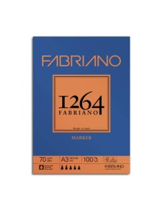 Blocco di carta collato Fabriano 1264 Marker
