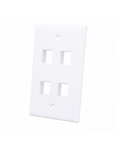 Placca Porta Frutti 4 Posti Mod.503 Bianco