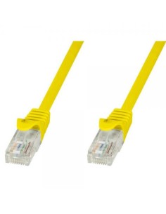 Cavo di Rete Patch in Rame Cat.6 Giallo UTP 1m