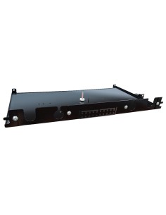 Cassetto Ottico 19'' con 12 bussole LC Duplex Multimodale OM3 Nero 2