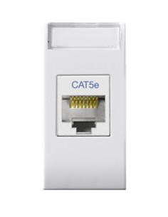 Domus S44 Presa RJ45 Cat.5E UTP Bianco Lucido
