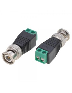 Adattatore Connettore Terminal Block 2-pin a BNC Maschio