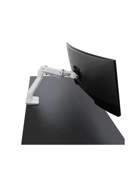 HX DESK MONITOR ARM, WHITE