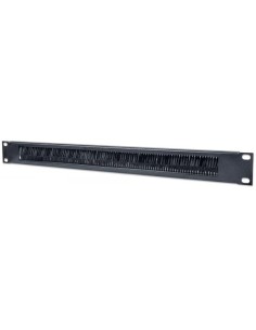 Pannello Passacavi 19'' con Spazzola 1U