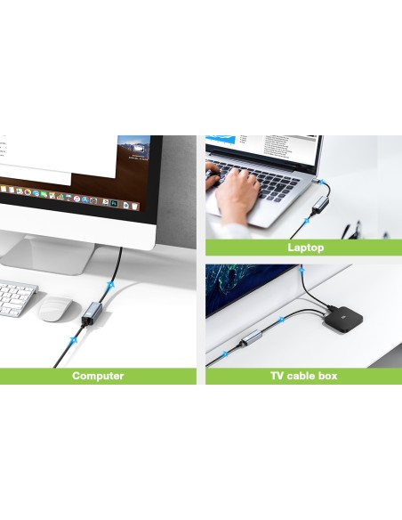 Adattatore Convertitore USB-C™ 3.2 a RJ45 2,5 Gigabit Ethernet