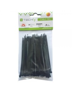 Fascette Fermacavi Autobloccanti 100x2,5mm in Nylon 100pz Nero 2