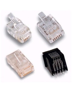 Plug Telefonico 6 poli 6 contatti RJ12 2
