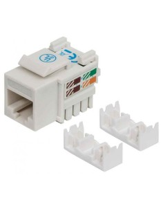 Frutto Keystone RJ45 Cat.6 UTP non schermato Bianco