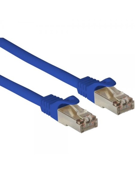 Cavo di Rete Patch in Rame Cat. 6A SFTP LSZH 0,5 m Blu
